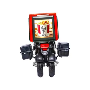 Werksanpassung LED Scroll-Display Bremslicht Motorrad Glasfaser zum Mitnehmen zum Mitnehmen Lieferbox