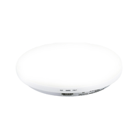 Plafonnier LED rechargeable IP65 18W avec batterie de secours pour salon, salle de bain, couloir intérieur, escalier, éclairage d'urgence