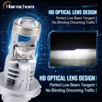 Ampoule de phare LED pour moto en gros H4 H7 P15D BA20D T19 H6 HS1 12V 6500K avec puce de qualité automobile Plug-and-Play Lampe de moto personnalisée