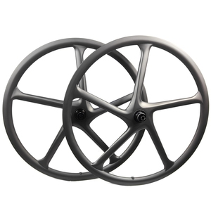 Grande roue de <span class=keywords><strong>vtt</strong></span> à 6 boulons en Fiber de carbone avec moyeu à 5 rayons, jantes de bicyclette, motocyclette, MTB5S, 29 pouces, Sram XD - Product Image 1