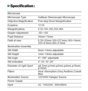 SL-400 안과 슬릿 램프 판매 Hubitz Topcon 비교 비디오 Cso 휴대용 디지털 슬릿 램프 카메라 안과