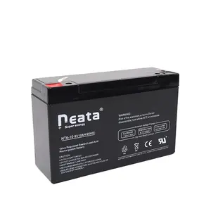 NEATA rechargeable storage battery 6V 10AH Electrical Kid's Car Battery