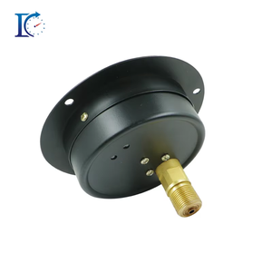 Alta Qualidade 100mm Industrial Instrumento Manômetros Customizável Ferro Caso com Conexão Traseira Borda Lateral Cobre Conector - Product Image 2