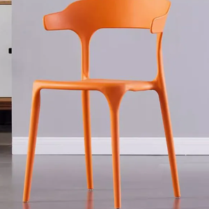 Giá rẻ nhà hàng thiết kế PP nhà máy ăn uống PP Ghế nhựa đầy màu sắc cà phê cửa hàng bàn ghế ngoài trời Ghế cà phê cửa hàng - Product Image 2