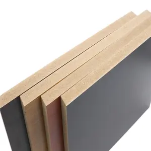 18 มม. 4x8 mdf พร้อมแผงเมลามีนเมลามีน mdf ราคาถูกเมลามีน mdf สําหรับห้องครัว