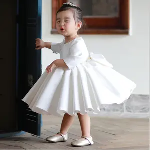 MQATZ MQATZ OEM nouvelle mode de robes de demoiselle d'honneur enfants mariages nouveau bébé filles robe de soirée 2-12 ans