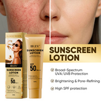 Crème solaire IREV SPF 50+ UVA/UVB, protection solaire coréenne pour la peau, protège la peau des coups de soleil, étiquette privée personnalisée.