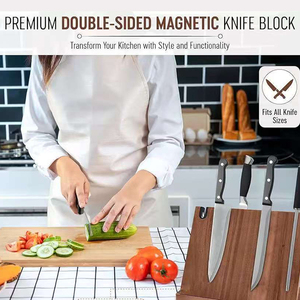 Chuyên Nghiệp Tùy chỉnh-Thực hiện Công Cụ Chủ Tre Từ Gỗ Dao Khối Lưu Trữ Chủ Cho Đầu Bếp Dao - Product Image 3