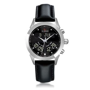 Montre Azan <span class=keywords><strong>pour</strong></span> Homme Montre de <span class=keywords><strong>Prière</strong></span> Musulmane Adhan Qibla Islamique Al-Sahar Heure du Fajr Montre-Bracelet Numérique de Luxe Montre Musulmane - Product Image 2