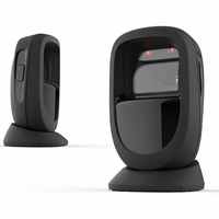Lecteur de codes-barres 1D 2D de bureau, scanner de haute qualité, multifonction, nouveau design, scanner de codes-barres pour supermarché