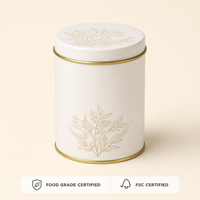 Tube en papier kraft recyclable de qualité alimentaire personnalisé, emballage pour en-cas, cylindre en carton biodégradable pour les chips de pommes de terre
