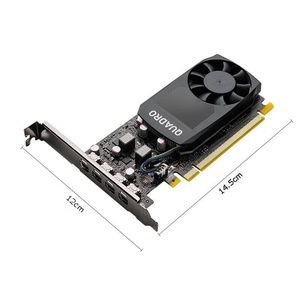 การ์ดจอกราฟิกประสิทธิภาพสูงระดับมืออาชีพ 2GB GDDR5 DisplayPort สำหรับเวิร์กสเตชัน GPU สำหรับ CAD BIM 3D Rendering Quadro P600 Desktop Q - Product Image 4
