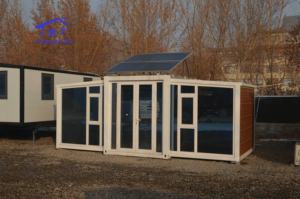 บ้านคอนเทนเนอร์แบบพกพาเหล็ก + แผงแซนวิชกันน้ำและกันพายุเฮอริเคนสำหรับอพาร์ทเมนต์หรือโรงแรม - Product Image 6