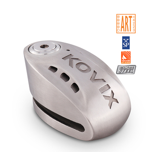 <span class=keywords><strong>Kovix</strong></span>, pasador de bloqueo de acero de alta calidad, bloqueo de disco, bloqueo de disco de motocicleta con alarma - Product Image 3