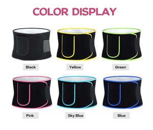 Ceinture de fitness personnalisée pour la perte de poids, ceinture amincissante pour brûler la graisse du ventre, pour femmes et hommes - Product Image 3
