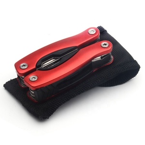 Red <strong>Mini</strong> <strong>Multi</strong> <strong>Functional</strong> Pliers Outdoor Camping Portable Red Color <strong>Multi</strong> <strong>Tools</strong> Pliers - Product Image 3