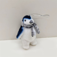 Souvenir petits cadeaux personnalisé dessin animé polystyrène flocage pingouin jouets en peluche fête mariage Decoracion autre décor à la maison