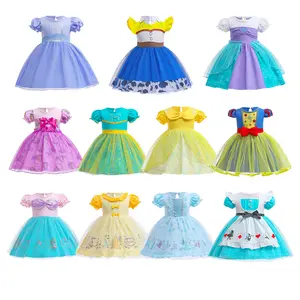 Vestido de princesa Elsa para niñas