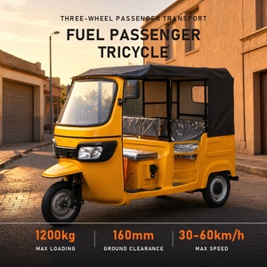 Tuk-tuk à essence longue portée, moteur 4 temps, moto à 3 roues pour exploitation en flotte - Product Image 1