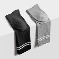 Chaussettes hautes en coton à deux rayures pour femmes, style Harajuku rétro, style universitaire japonais JK, couleurs personnalisables, pour l'été et les jeunes