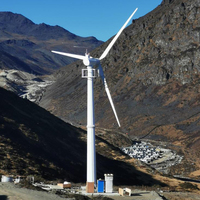 Générateur d'éolienne à axe horizontal 20kw 30kw 50kw personnalisé système éolien solaire hybride hors réseau