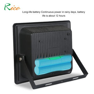 Luz solar led de inundación con control inteligente, luces de seguridad Solar de 100W y 200W, IP67, para garaje y piscina de Granero - Product Image 2