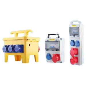 YH IP65 Industrial <b>Socket</b> Box – Engineering Plastic High Temp & Corrosion Resistant OEM Custom link Distribution box - Product Image 1
