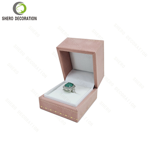 Wholesale Luxury Velvet Packaging Box <b>Cheap</b> Jewelry Packing Case Jewelry Organizer Storage <b>Gift</b> <b>Boxes</b> - Product Image 1