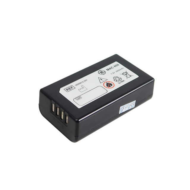 7.2V 2250mAh Li-ion Replacement ECG Battery Pack for GE Mac 400 MAC C3 MAC600 2047357-001 2030912-001