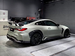 Pour <span class=keywords><strong>2020</strong></span> + BMW G80 <span class=keywords><strong>M3</strong></span> G82 M4 S58 3.0TT Rbon Fiber Wide Fender Flare Accessoires Bodykit - Product Image 4