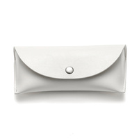 Étui à lunettes de soleil blanc personnalisé avec logo d'usine chinoise, ensemble d'étuis de luxe pour lunettes de soleil, étui souple pour lunettes de soleil