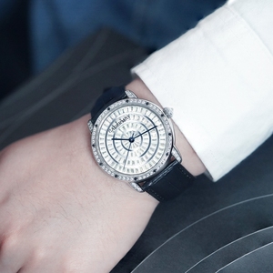นาฬิกาข้อมือผู้ชาย Cadermay Fancy Stone 316L สแตนเลสสตีล ประดับโมอิสซาไนต์ ดีไซน์หรูหรา คลาสสิก อัตโนมัติ กระจกแซฟไฟร์สังเคราะห์ - Product Image 1