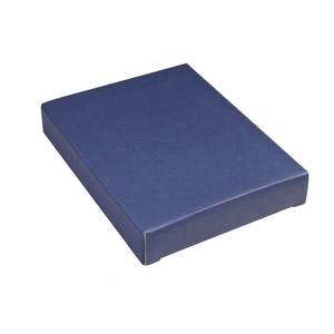 Boîte en carton bleue standard 190x140x25 mm, conteneur de stockage multimédia - Product Image 2