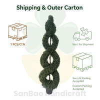 Künstlicher Rosmarin Achtform-Topiary-Baum 1,80m Künstliche Grünpflanze im Topf für Zuhause, Hochzeitsbogen, Wanddekoration, Tischdekoration, Gartendekoration