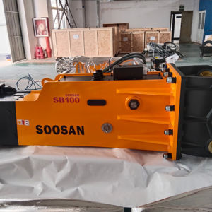 SOOSAN INTERRUPTOR HIDRÁULICO EXCAVADORAS DE GRAN ESCALA PERFORACIÓN DE ROCA MARTILLO DE ROCA HERRAMIENTA DE DEMOLICIÓN EQUIPO DE CONSTRUCCIÓN - Product Image 3