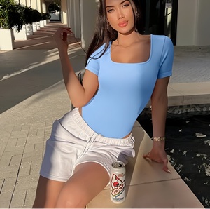 Body Moldeador Sólido Sin Costuras con Control de Abdomen y Levantamiento de Glúteos, Faja Reductora y Moldeadora para Mujer, Ropa Interior y Fajas - Product Image 5