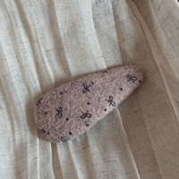 Nouvelle pince à cheveux en tissu faite à la main pour femmes et filles, style japonais et coréen, avec nœud en laine et motif goutte d'eau, modèle 2026, pour franges latérales