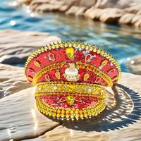 Chapeau de Capitaine Steampunk à Strass à Faible MOQ, Chapeau de Pirate avec Logo Personnalisé, Idéal pour les Fêtes Luau, les Soirées Plage et les Soirées Danse Hula