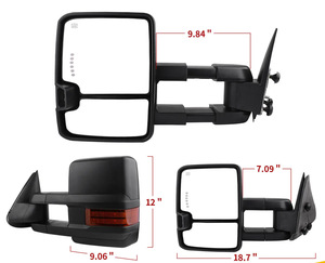 Rétroviseur électrique chauffant et convexe pour Suburban Tahoe Yukon C10 C/K 1500 2500 3500 (1988-1998) - Product Image 2