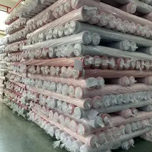 Factory cheap price embossed stripe fabric microfiber fabric in rolls