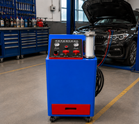 Amsxzo HY-2001 Machine de rinçage moteur double dynamique-statique DC12V, outil de lubrification du système de fer pour atelier automobile