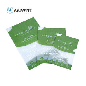 Venta al por mayor de auto-Sellado transparente frutas secas té comida hermético bolsa con logotipo personalizado - Product Image 6