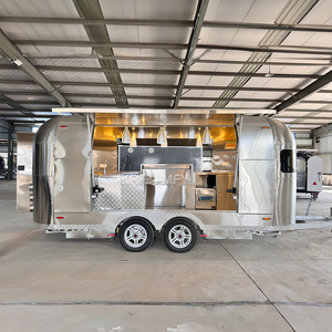 Remolque de Comida Rápida para Pizza, Café y Barbacoa, con Equipamiento, Estándar Estadounidense, Cocina Móvil - Product Image 2