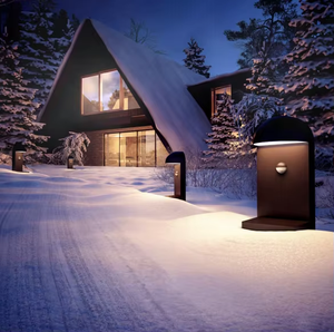 Senzhao NUEVO Atractivo Blanco Cálido Decoración Patio Jardín Bolardo Luz - Product Image 1