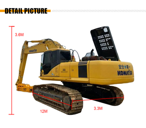 Excavatrice chenillée d'occasion KOMATSU PC400-7 chinoise, capacité de godet 1,9 m³ - Product Image 2