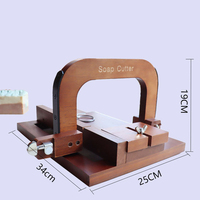 Machine à couper le savon professionnelle avec fil d'acier, table à couper le savon et ensemble de couteaux pour savon artisanal, pain de savon