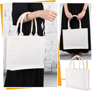 <strong>Wholesale</strong> Eco Friendly Recyclable Plain Eco Friendly Grocery Personalized <strong>Tote</strong> <strong>Jute</strong> <strong>Bag</strong> - Product Image 5