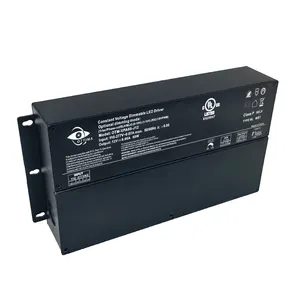 UL listelenen 12V 24V triyak kısılabilir/0-10v/1-10v bağlantı kutusu 80W kısılabilir LED sürücüsü