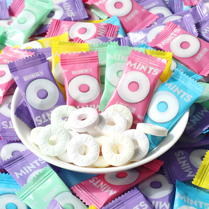 Distributeur de menthes à l'huile de menthe poivrée forte Réception sans <span class=keywords><strong>d</strong></span>ésordre 24/7 Fraîcheur Pack de bonbons creux pour les invités - Product Image 5