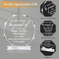 Trophée en cristal gravé avec logo personnalisé, cadeau d'affaires, vente en gros, trophée de récompense en verre personnalisable et designable